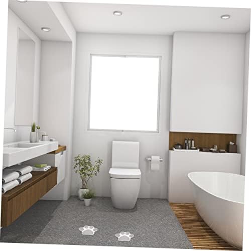 Safe Bath Slip Resistant Dog Footprint Sticker Set for Kids