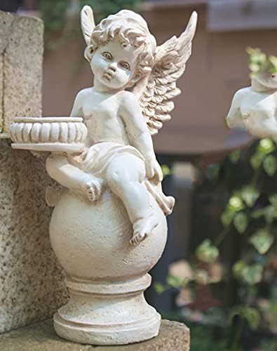 Angel Candleholder Resin