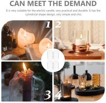 EXCEART 4-Piece Candle Shade Lamp Shade