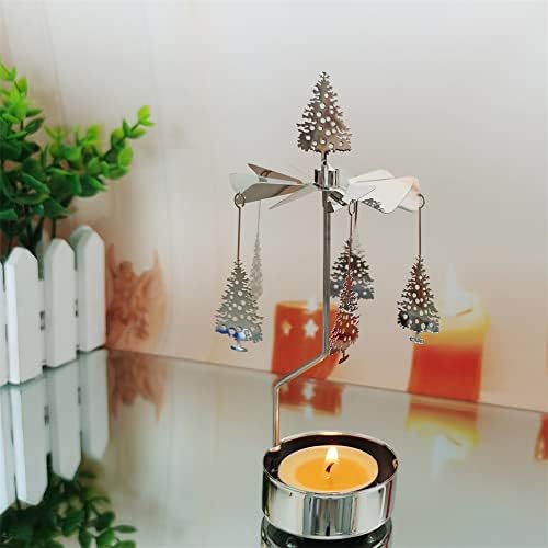 Sturdy Durable Tea Light Candle Holder - Christmas Tree Design
