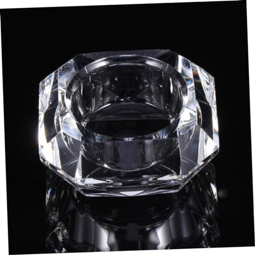 Glowing Crystal Candle Holder