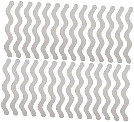 48Pcs S-Shape Slip Bathtub Stickers Non-Slip Safety Bath Decals