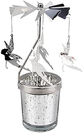 Eforcase Rotary Spinning Tea Light Holder