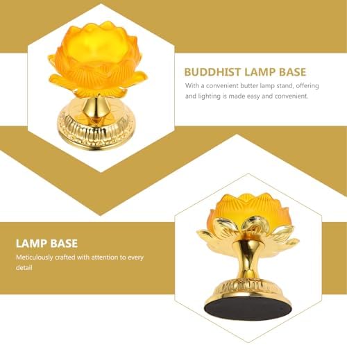 Elegant Buddhist Candle Holder