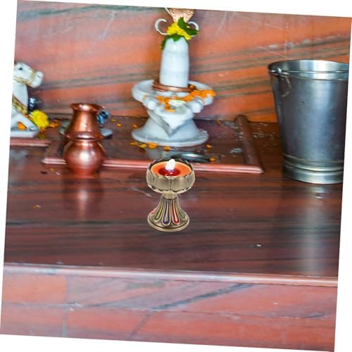 Elegant Buddhist Altar Candle Holder