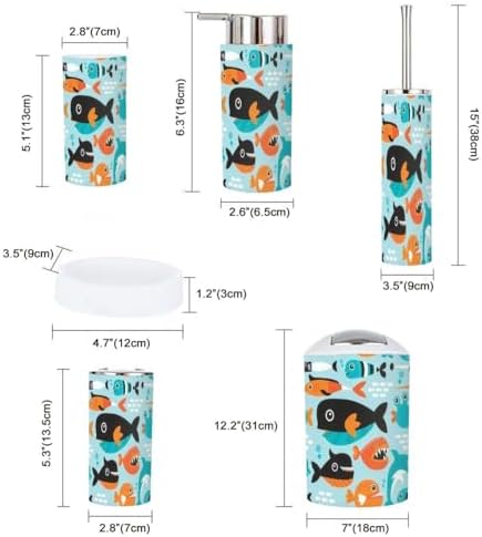 6-Piece Bathroom Set