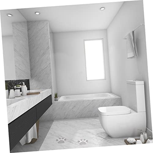 Safe Bath Slip Resistant Dog Footprint Sticker Set for Kids