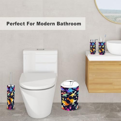 Space-Saving 6-Piece Durable Bathroom Accessory Set