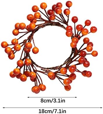 Elegant Fall Candle Rings