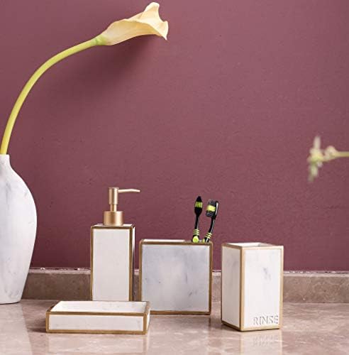 Hommah 4-Piece Bathroom Accessory Set