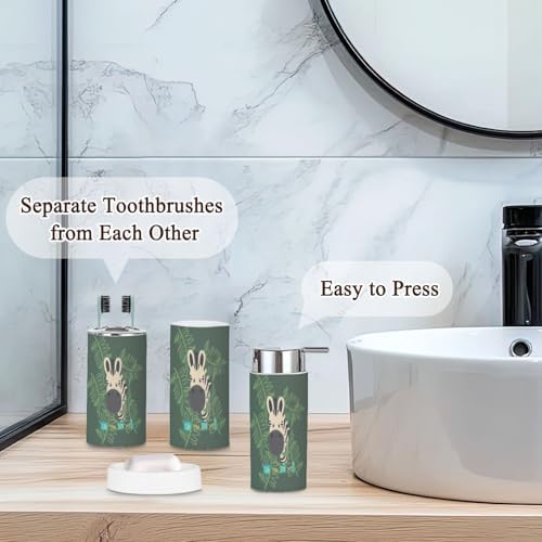Bathroom Accessory Set 6 Pcs Modern Stylish Design