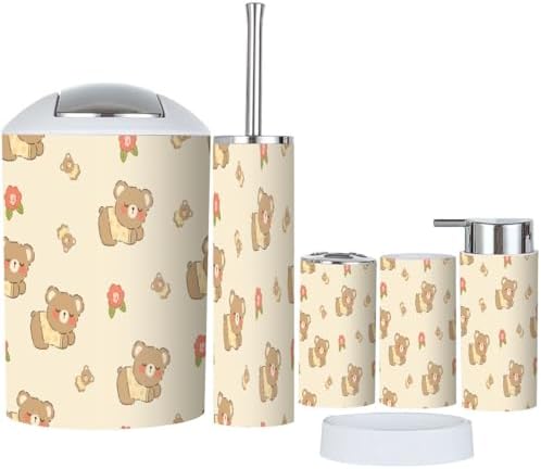 Bath Time Essentials Cute Bear Design for Kids