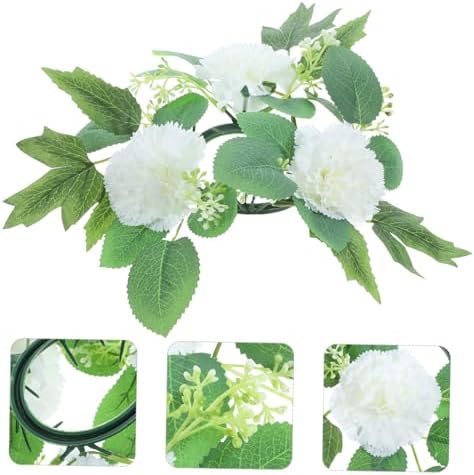 Luxshiny Floral Centerpiece Wreath