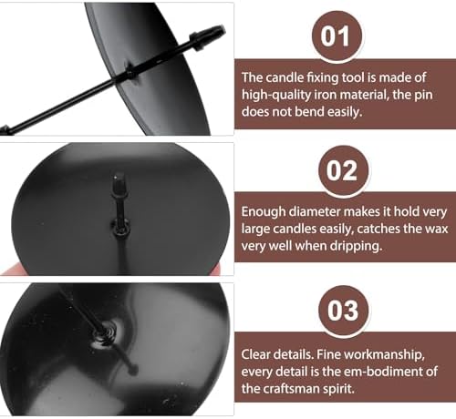 Elegant Metal Wreath Candle Holder Set - 12 Pieces for Home Festivals