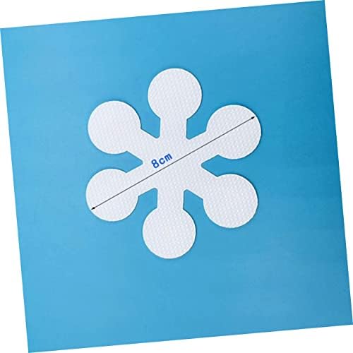 BRIGHTFUFU Non-Slip Tub Tape 20 Pcs Snowflake Design Bath Grips