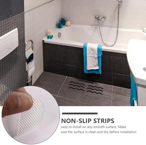WOONEKY 24PCS Non-Slip Bath Stickers Set