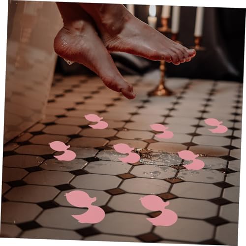 12Pcs Cartoon Duck Shaped Non Slip Bathtub Stickers