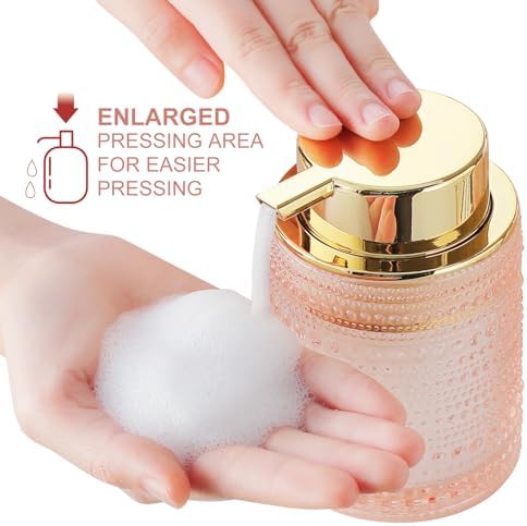 Perfect 4-Piece Glass Bathroom Accessory Set