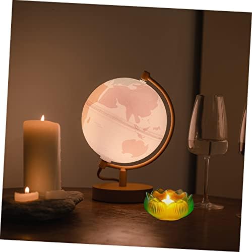Whimsical Glass Candle Holder