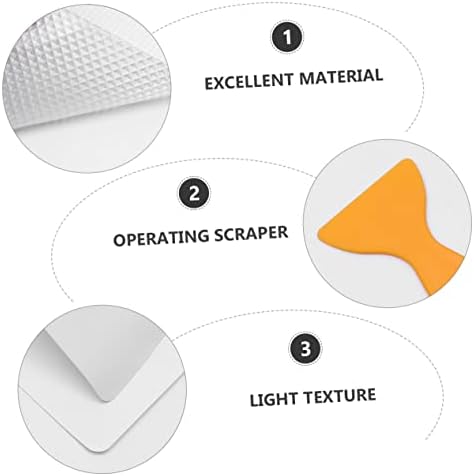 5-Piece Skid-Free Bathroom Stickers for Bathtubs Pools