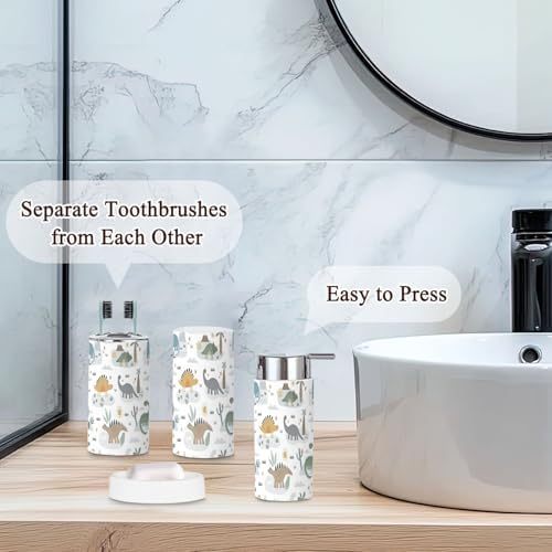 Bathroom Accessories Set 6 Pcs Durable Elegant Design