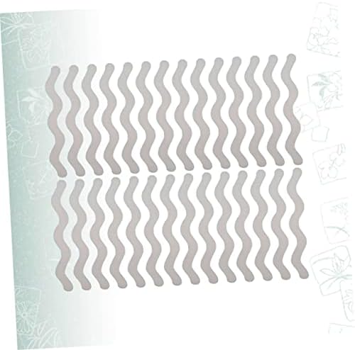 48-Piece Safety Slip S-Shape Stickers for Safe Bathtime