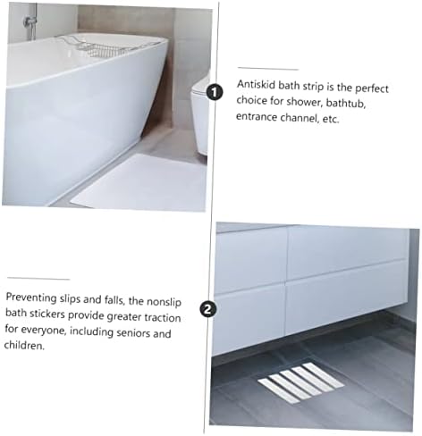 5-Piece Skid-Free Bathroom Stickers for Bathtubs Pools