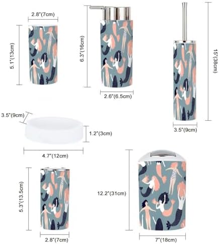 JBNJANKDAV Bathroom Accessories Set