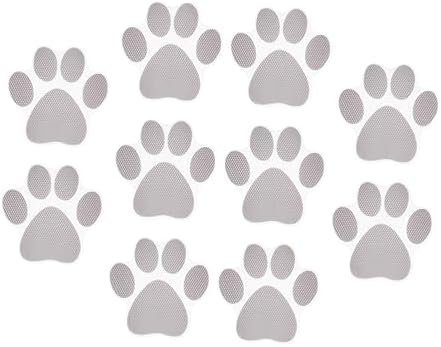Safe Bath Slip Resistant Dog Footprint Sticker Set for Kids