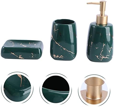 PrettyZoom Elegant Marble Bathroom Set 3pc