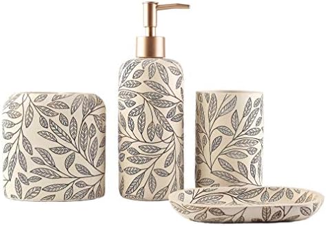 Sturdy Rustic Bathroom Set