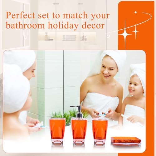 Complete bathroom accessory set for premium modern design