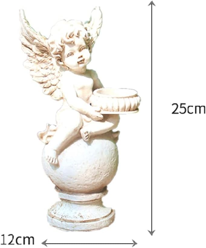 Angel Candleholder Resin