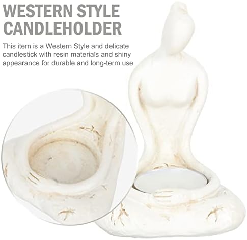 OSALADI Resin Candlestick Holder