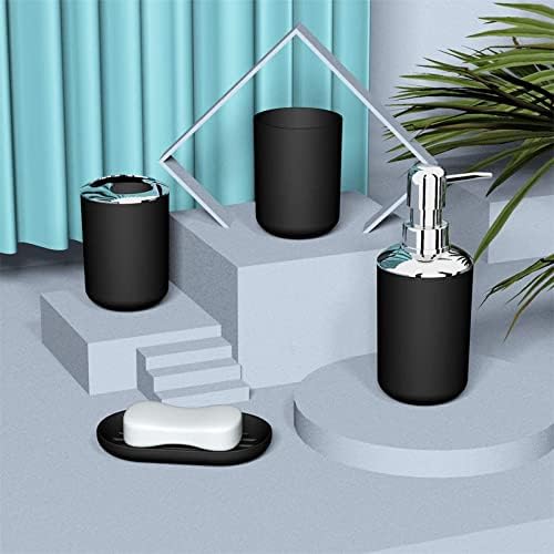 Complete 4-Piece Bathroom Accessory Set