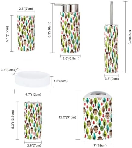 Elegant Retro Bathroom Set for Home Decor