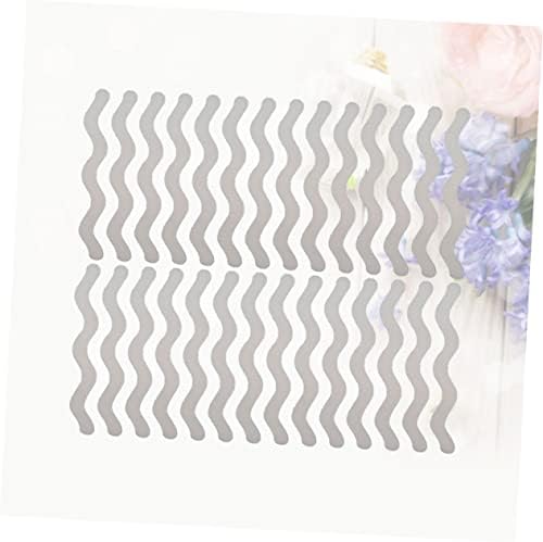 48Pcs S-Shape Slip Bathtub Stickers Non-Slip Safety Bath Decals