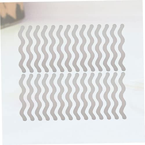 48-Piece Safety Slip S-Shape Stickers for Safe Bathtime