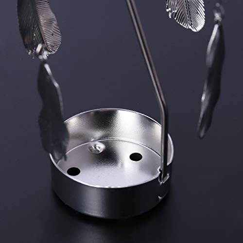 Bring Warmth with Rotating Tea Light Candle Holder