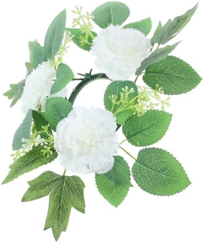 Luxshiny Floral Centerpiece Wreath