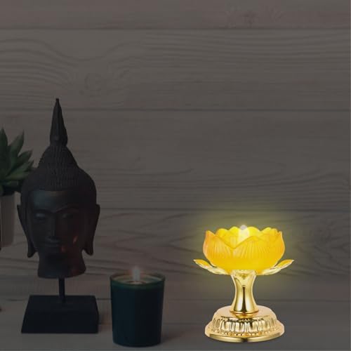 Elegant Buddhist Candle Holder