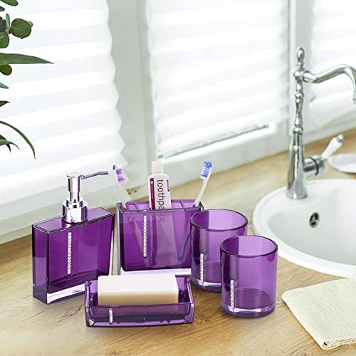Estink 5-Piece Bathroom Accessory Set for Luxury Washrooms