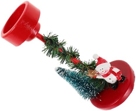 Mucklily Snowman Candle Holder Ornament - Christmas Party Decorations