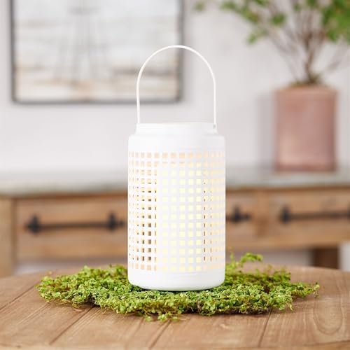 Melrose White Candle Holder