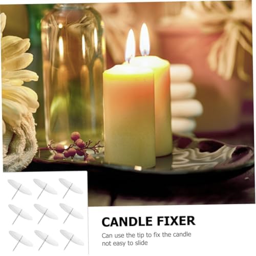 20-Piece Metal Candle Holders for Festive Decorations