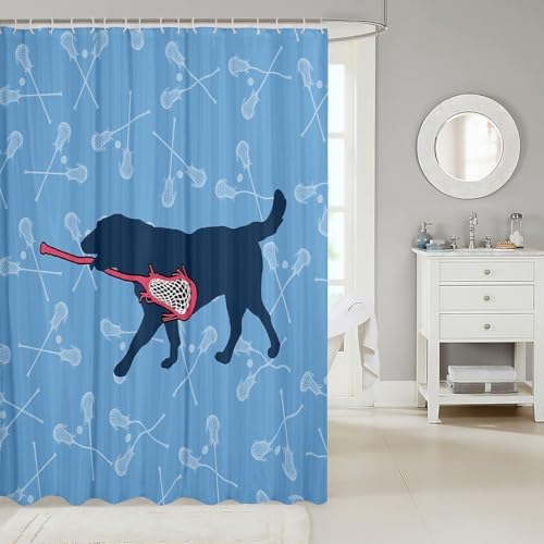 Feelyou Lacrosse Shower Curtain 72x72