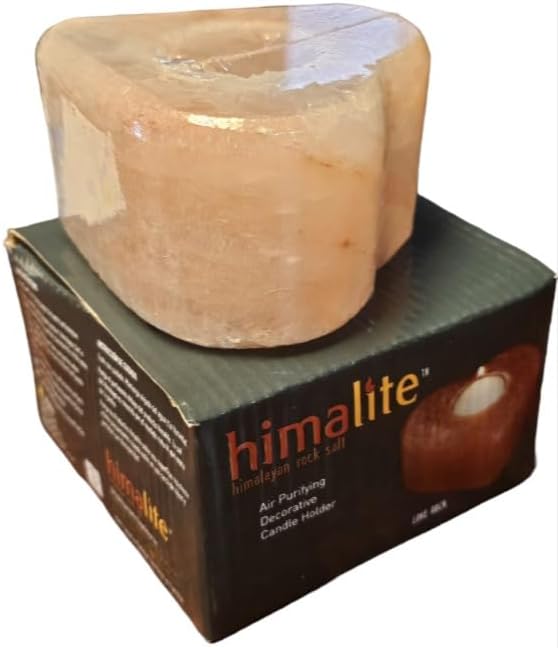 Cozy Salt Love Candle Holder for Meditation and Decor
