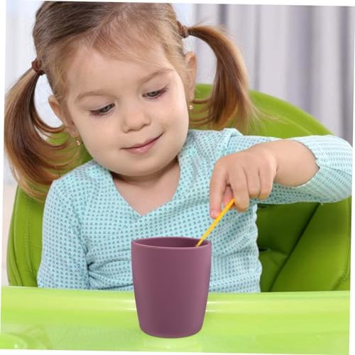 Silicone Open Cup - Perfect Anti-Drop for Toddlers With Spill-Proof Lid