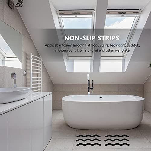 WOONEKY 24PCS Non-Slip Bath Stickers Set