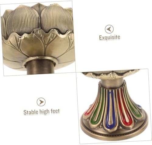 Elegant Buddhist Altar Candle Holder